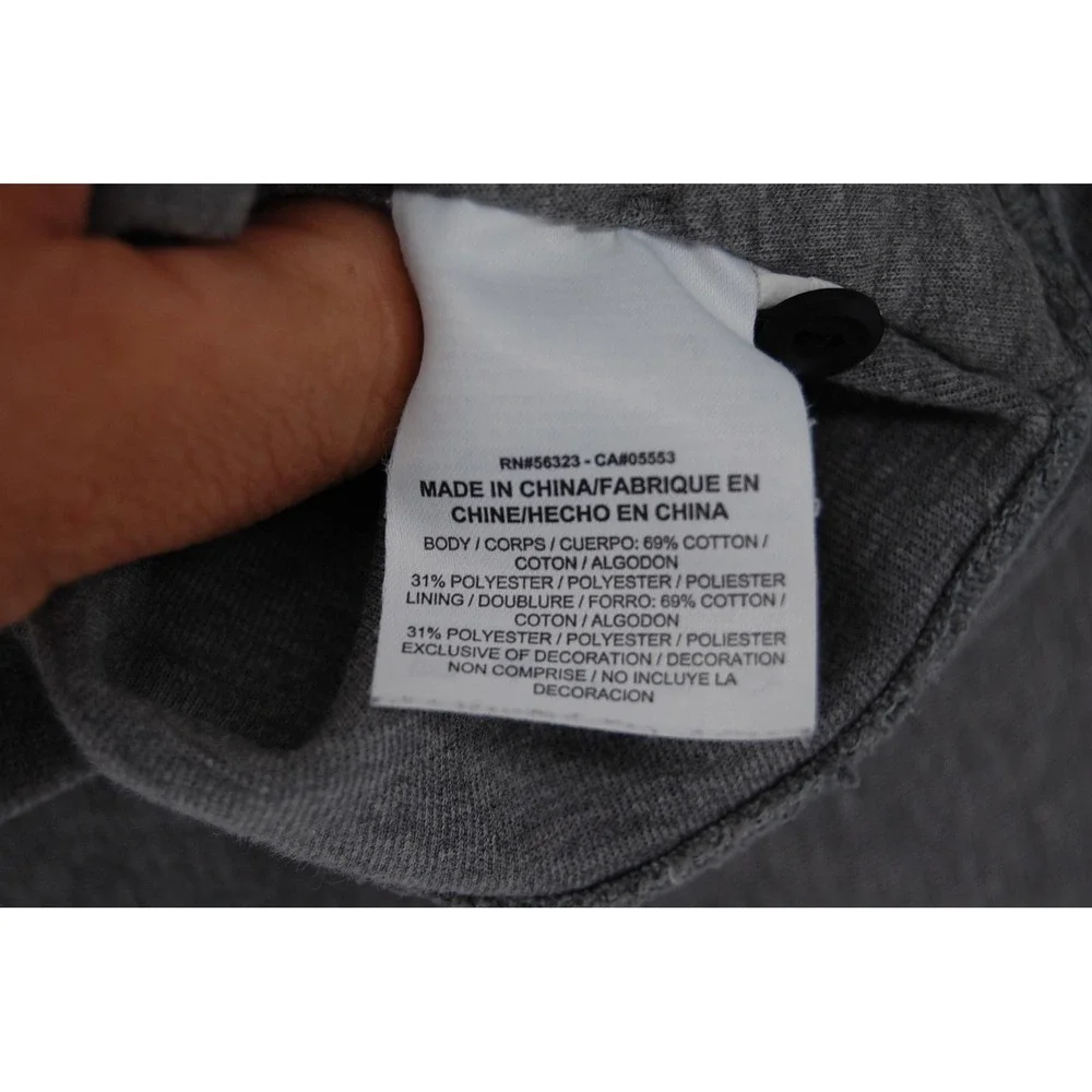 Nike Tech Fleece Jacket Womens Medium Gray Asymmetrical Zip Hoodie Cape Athletic